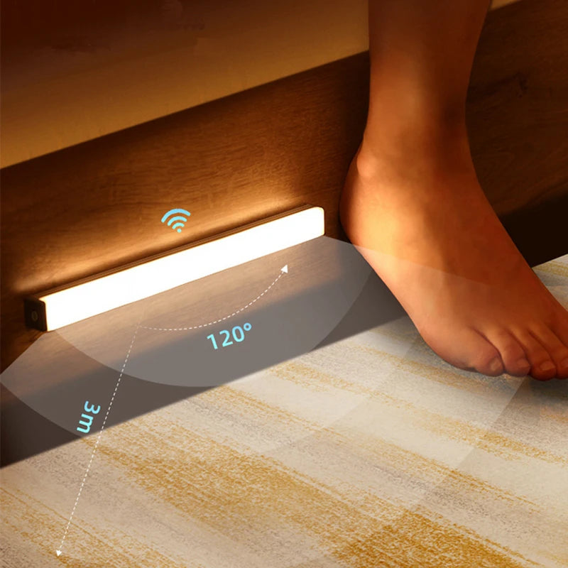 Bewegingssensor LED lamp – Draadloze Oplaadbare Keuken-, Kast- en Trapverlichting met Type-C oplader