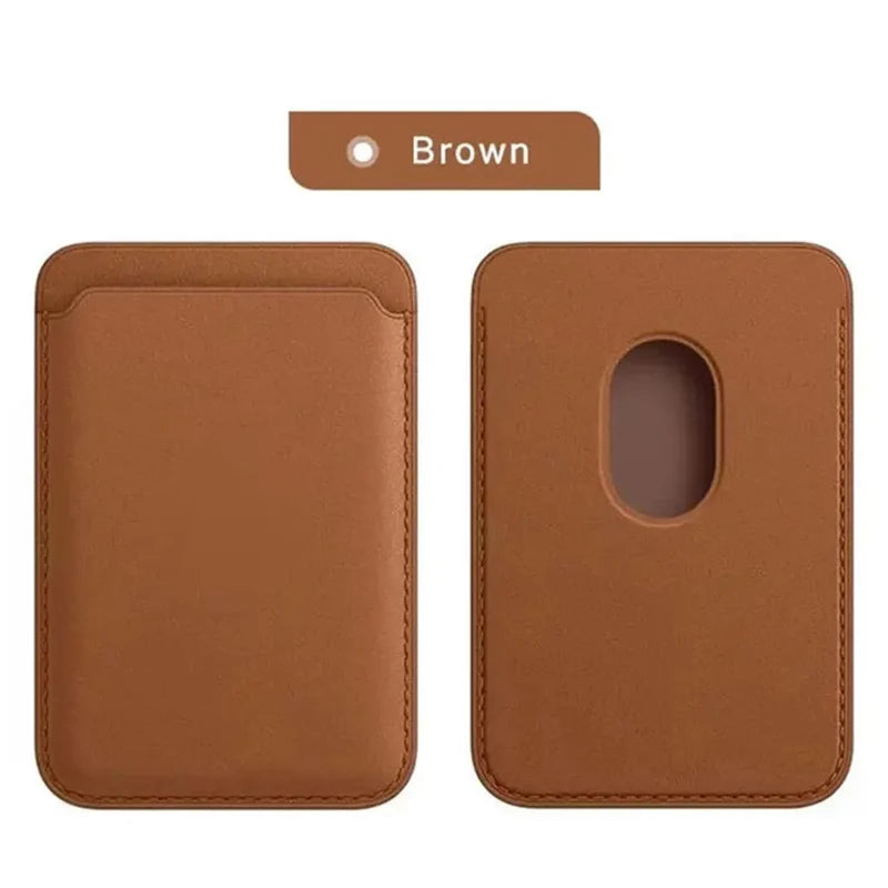 MagSafe Leren Wallet Case voor iPhone – Met Kaarthouder