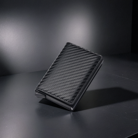 Ultra-dunne Anti-diefstal Creditcardhouder – Aluminium Kaart Portemonnee voor Heren met Meerdere Vakken