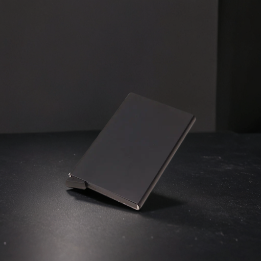 RFID Metalen Slimme Wallet – Minimalistische Pop-up Kaarthouder