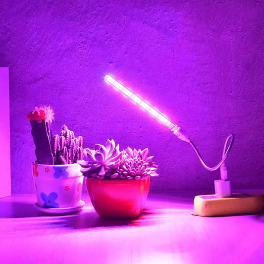 USB LED Grow Light – Volledig Spectrum Kweeklamp voor Kamerplanten en Hydroponics
